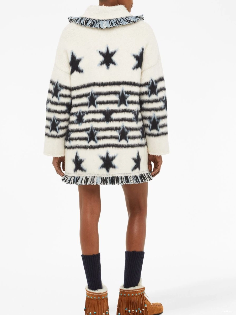 Affordable cardigan Alanui jacquard Women By The Stars 0426
